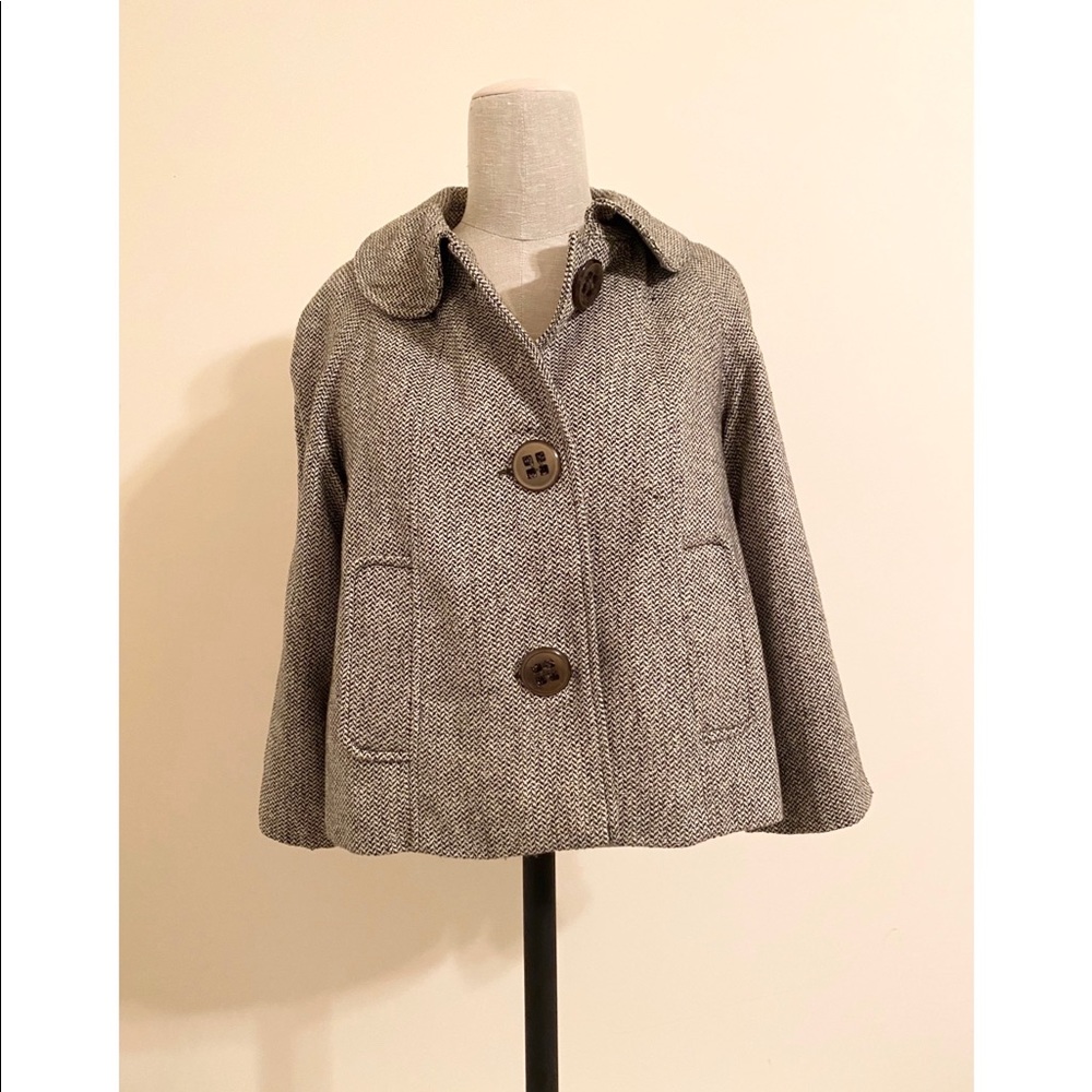 Vertigo Paris Vintage Style Herringbone Jacket